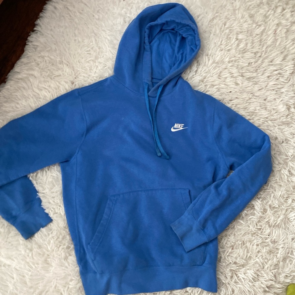 Men’s blue Nike hoodie